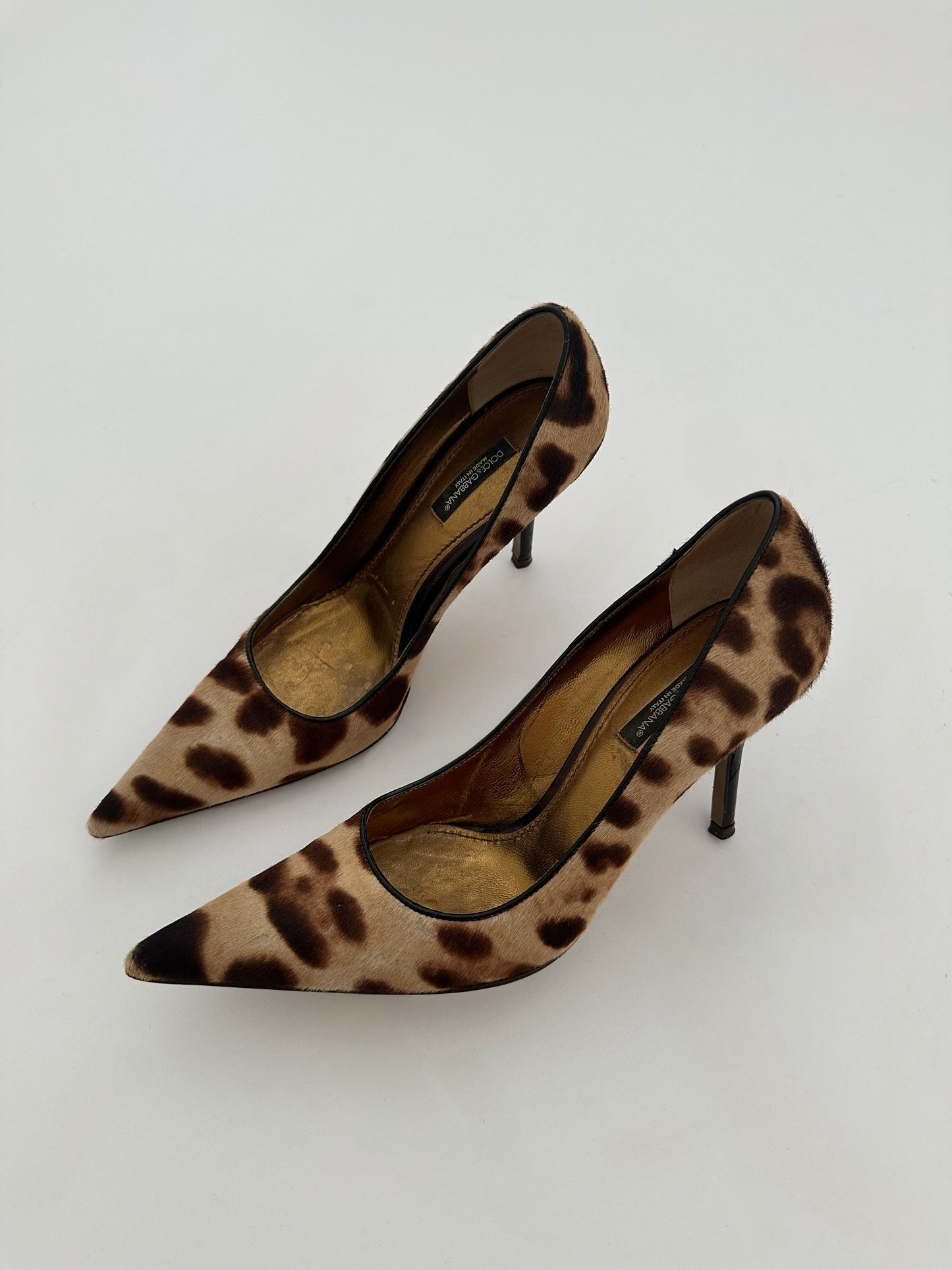 Dolce&Gabbana Fur Heels (37)