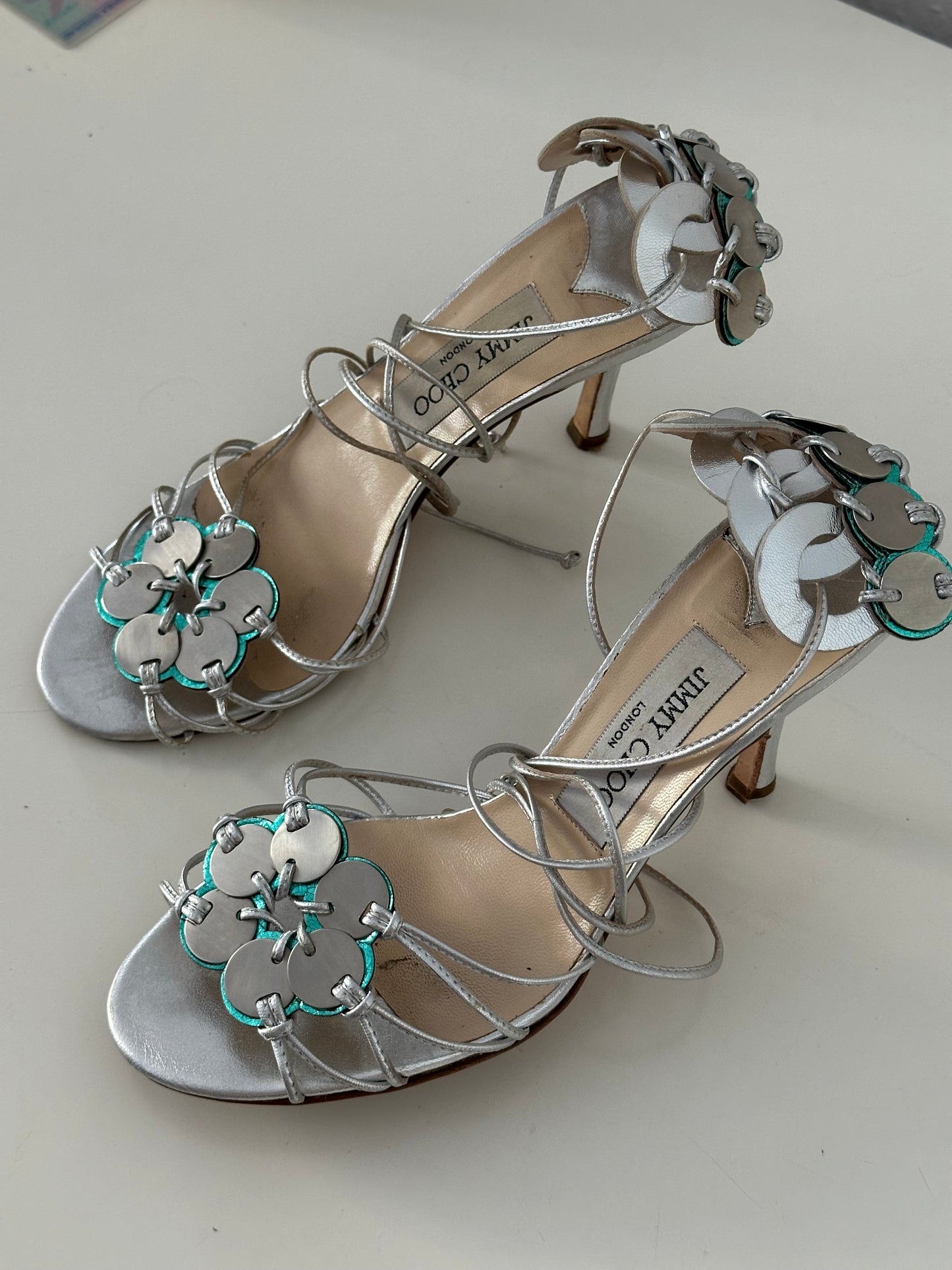 Jimmy Choo Metallic Heels (36,5)