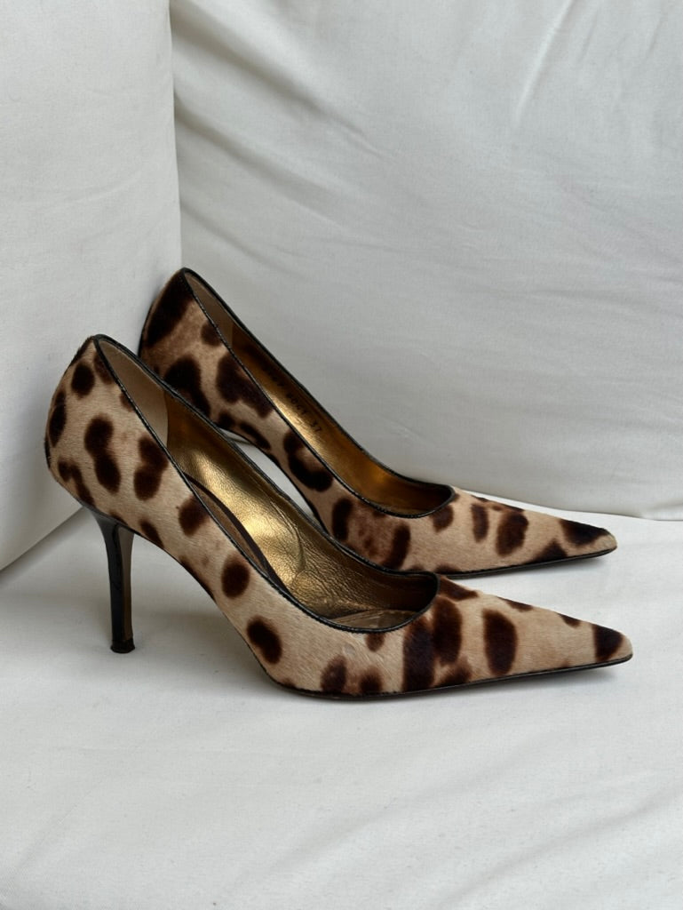 Dolce&Gabbana Fur Heels (37)
