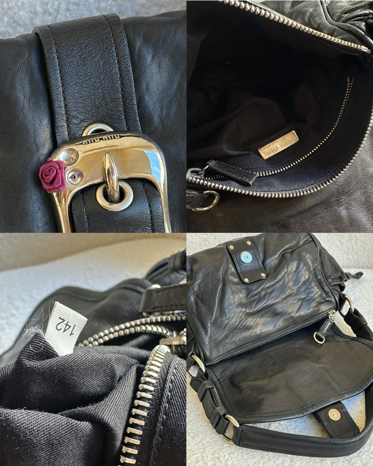 Miu Miu Leather Pochette