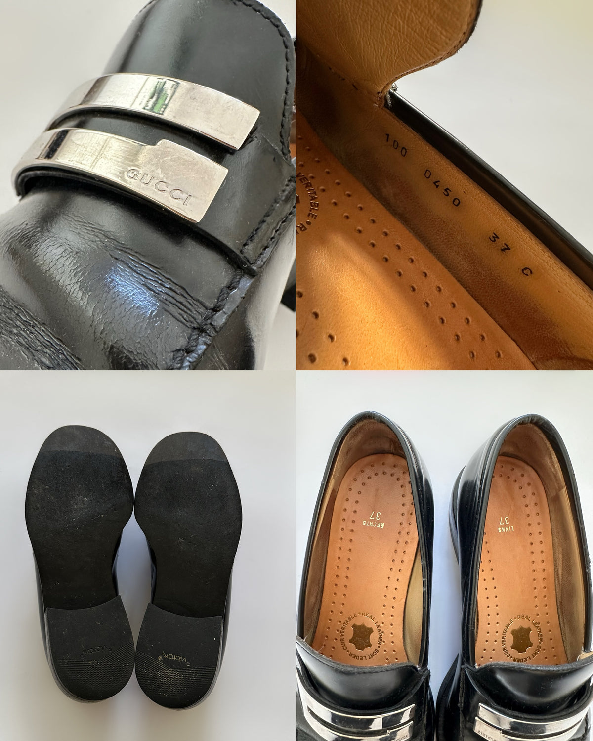 Gucci Logo Loafer (37)