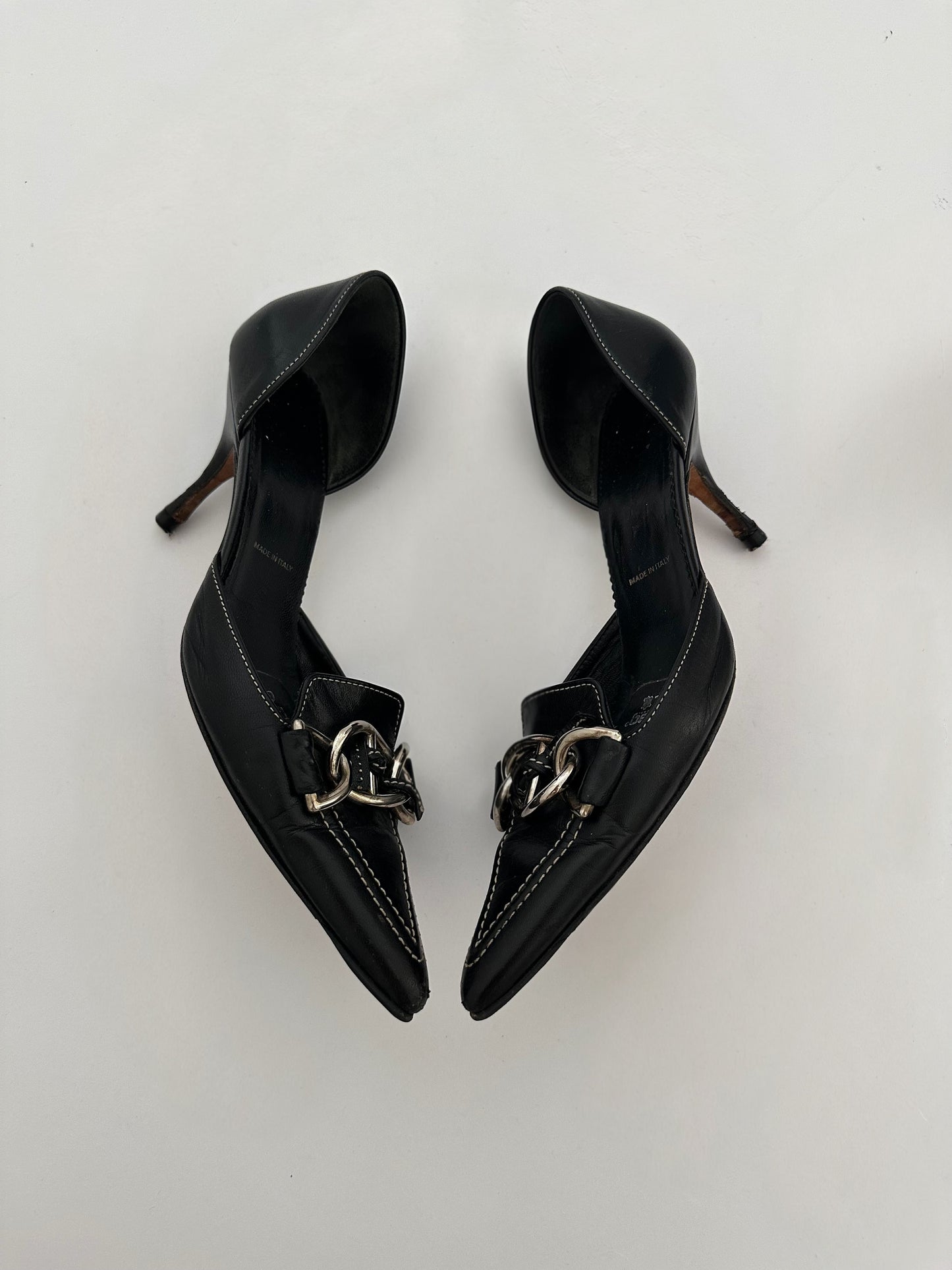 Prada Leather Pumps (36)