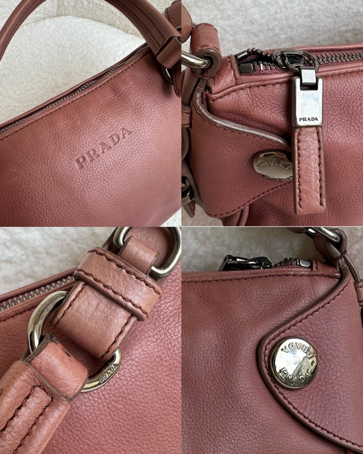 Prada Leather Pochette