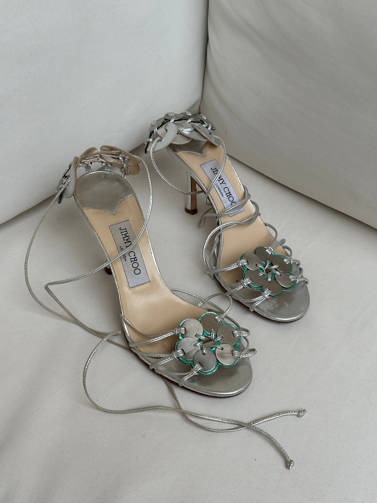 Jimmy Choo Metallic Heels (36,5)