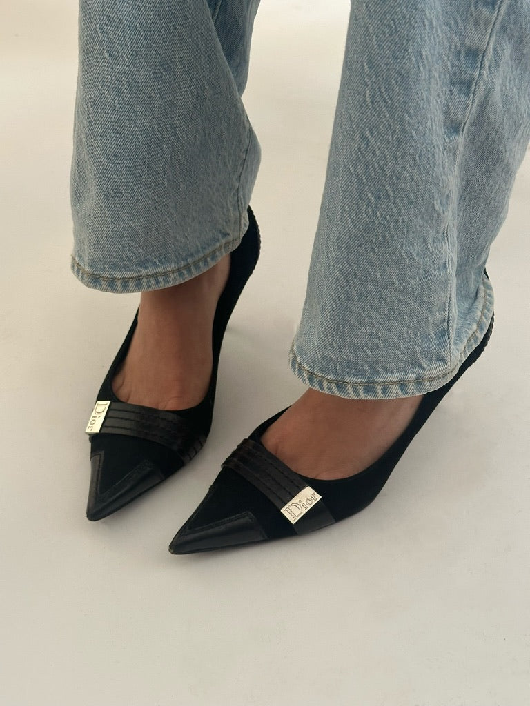 Dior Suede Pumps (38)