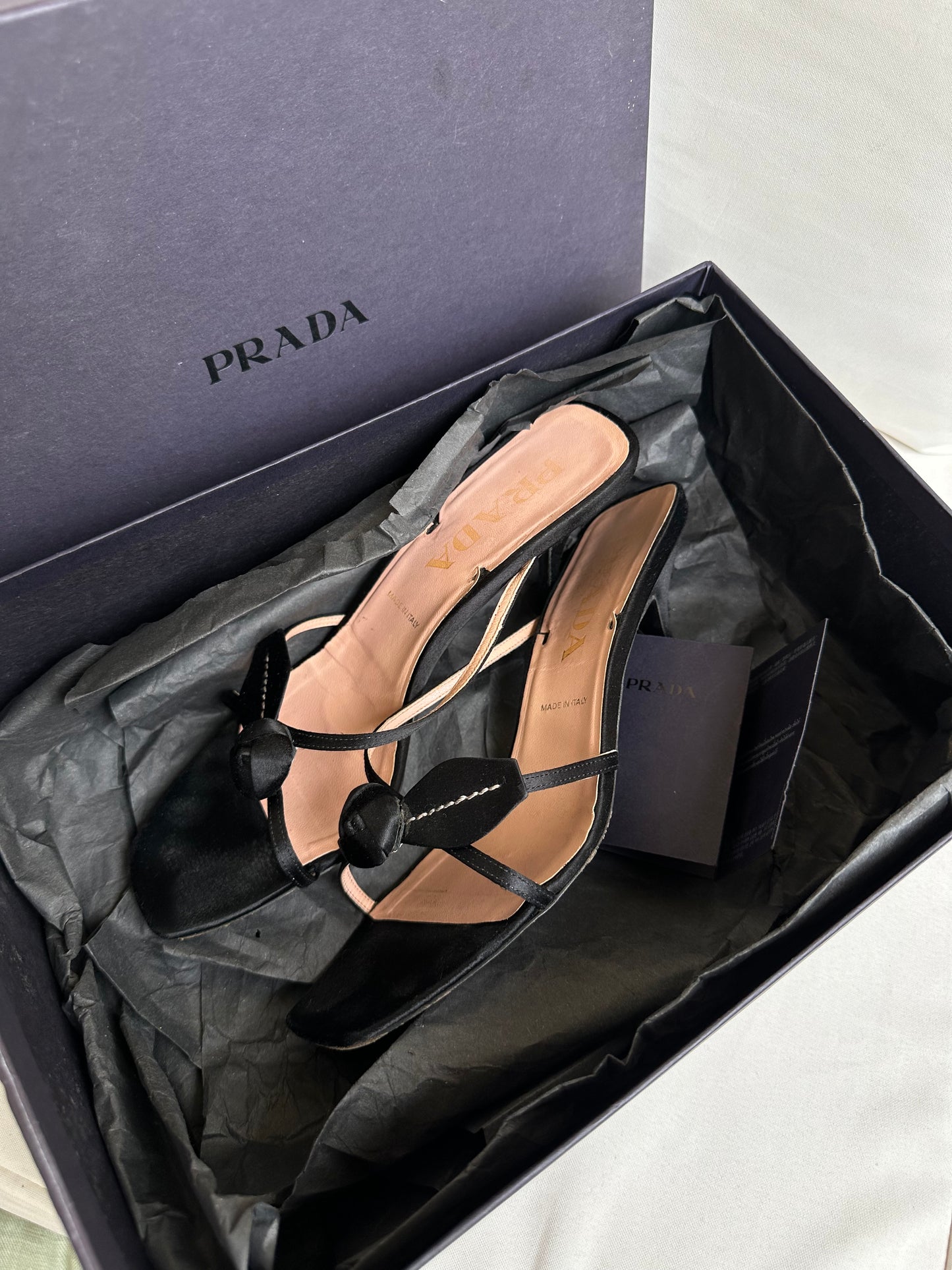 Prada Flower Heels (36,5)