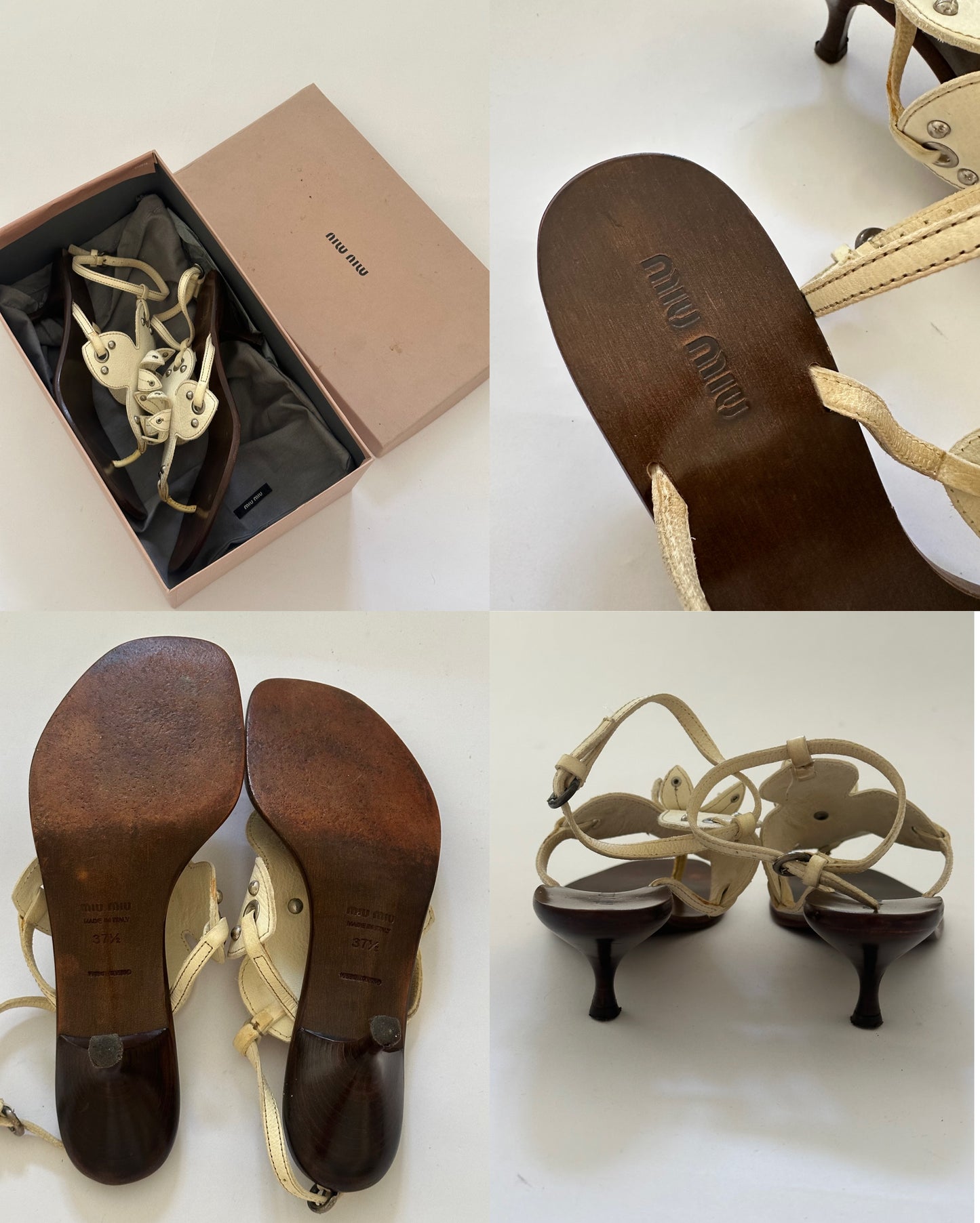 Miu Miu Flower Kitten Heels (37,5)