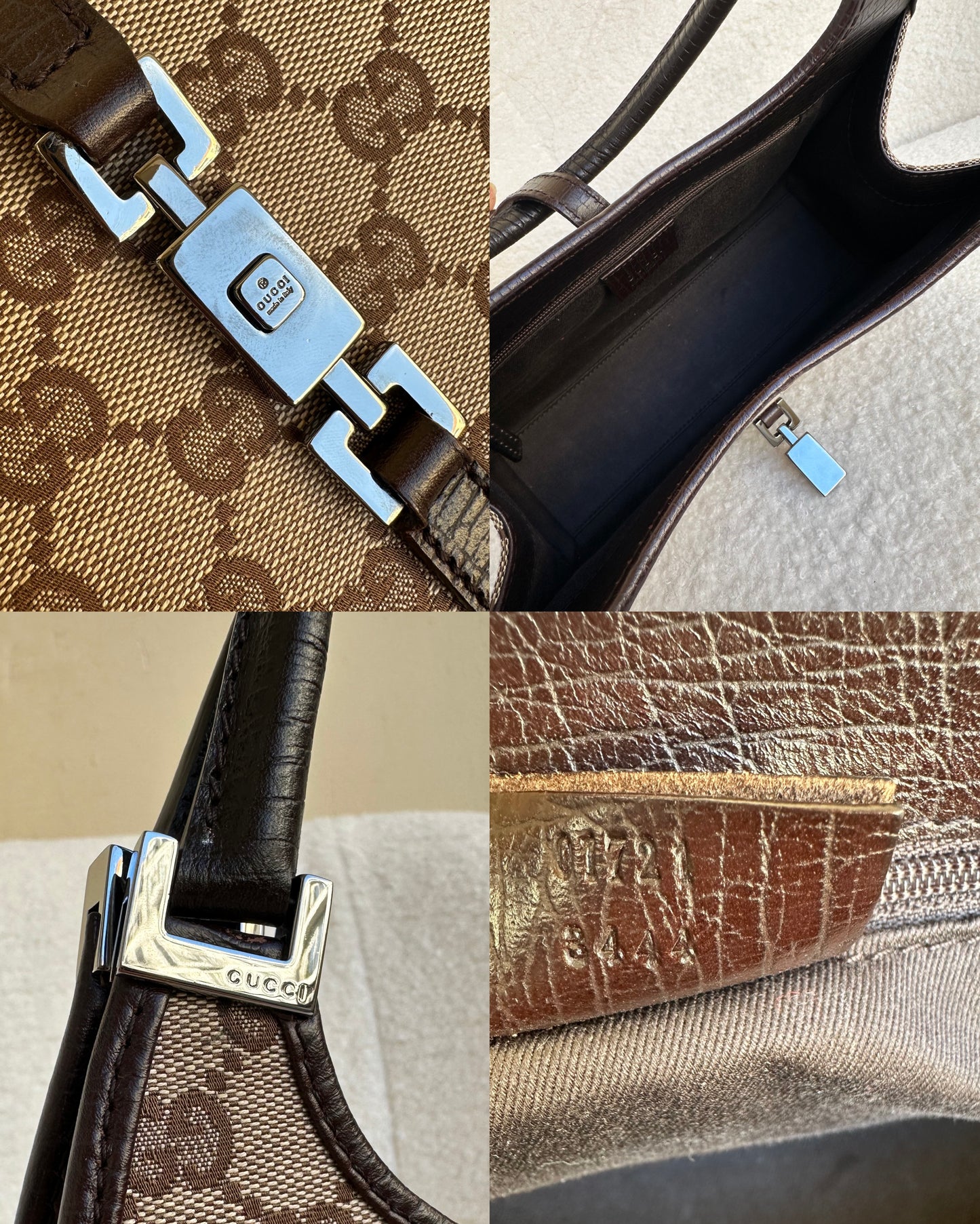 Gucci Monogram 1961 Jackie Bag