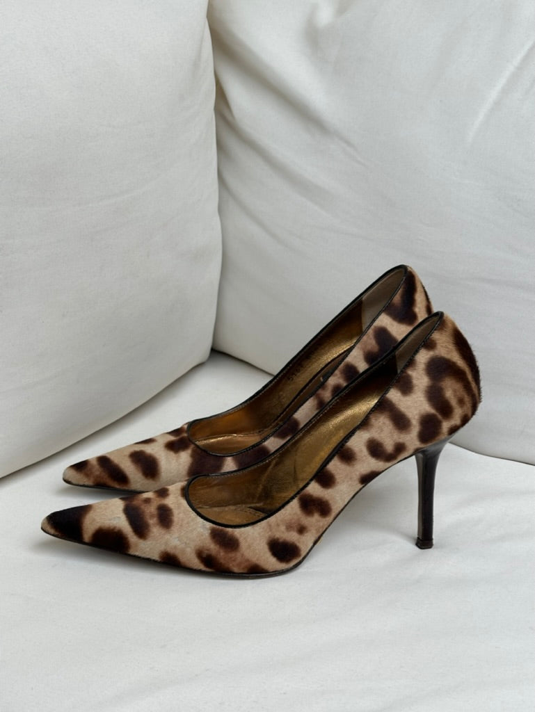 Dolce&Gabbana Fur Heels (37)
