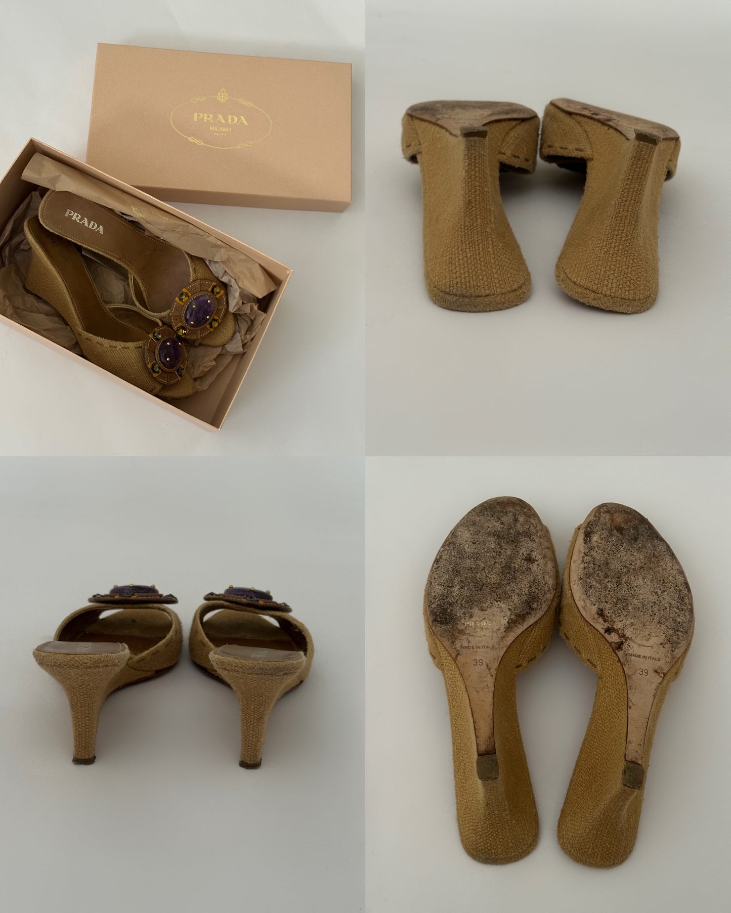 Prada Gemstone Wedges (39)