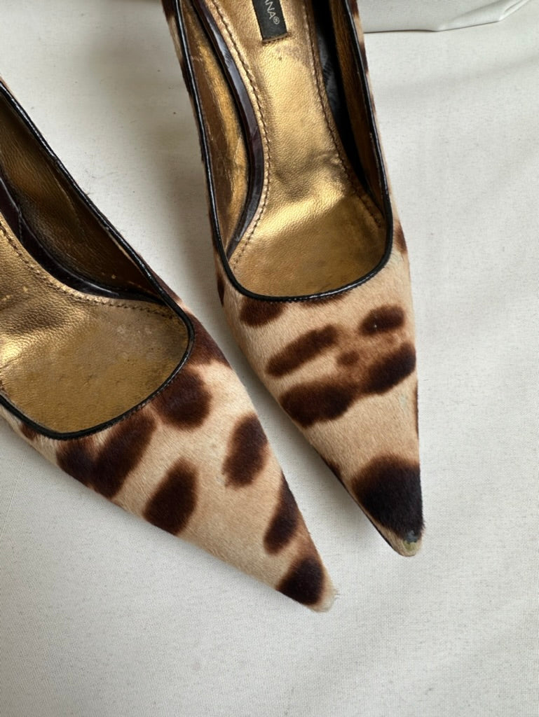 Dolce&Gabbana Fur Heels (37)