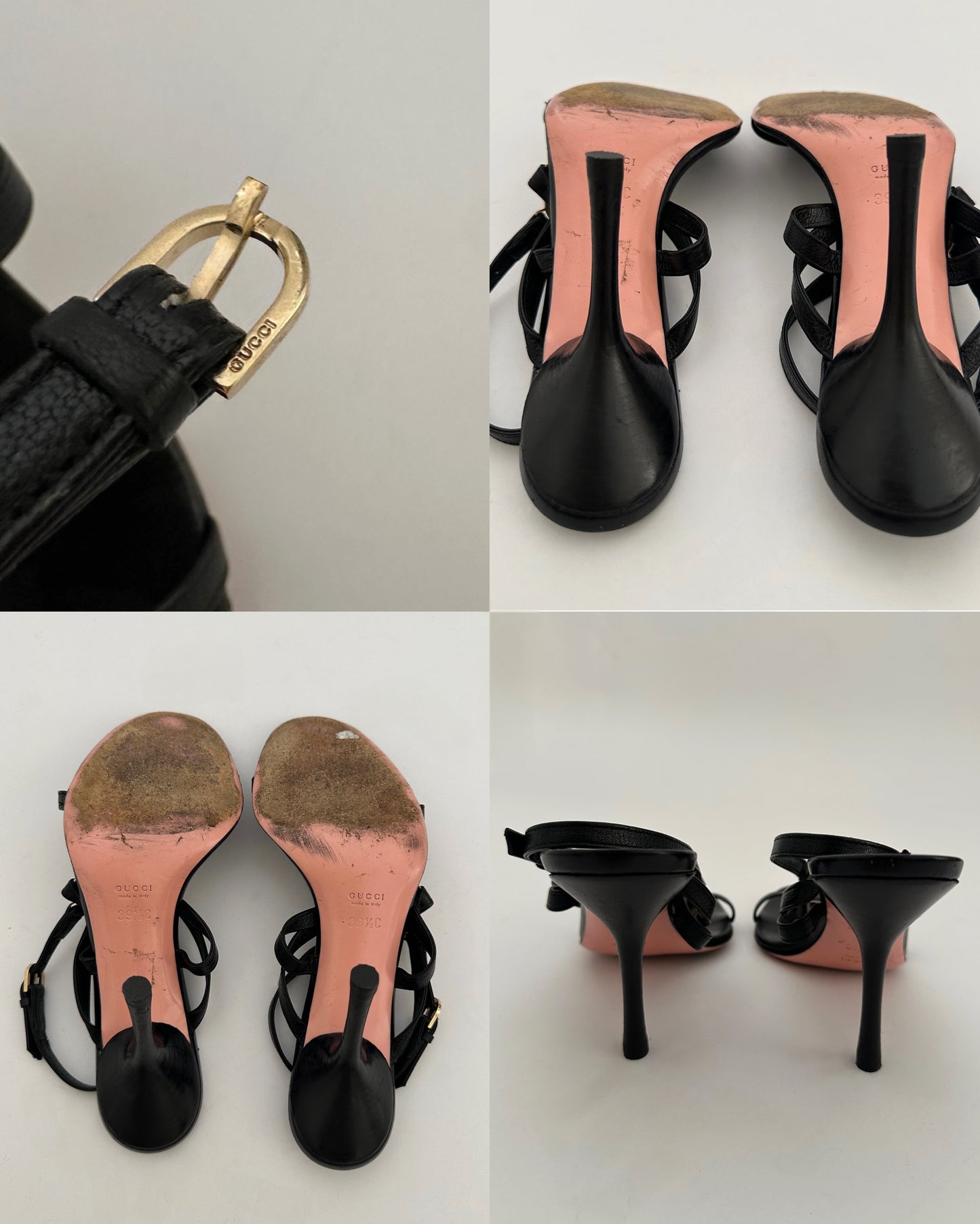 Gucci Logo Heels (39,5)