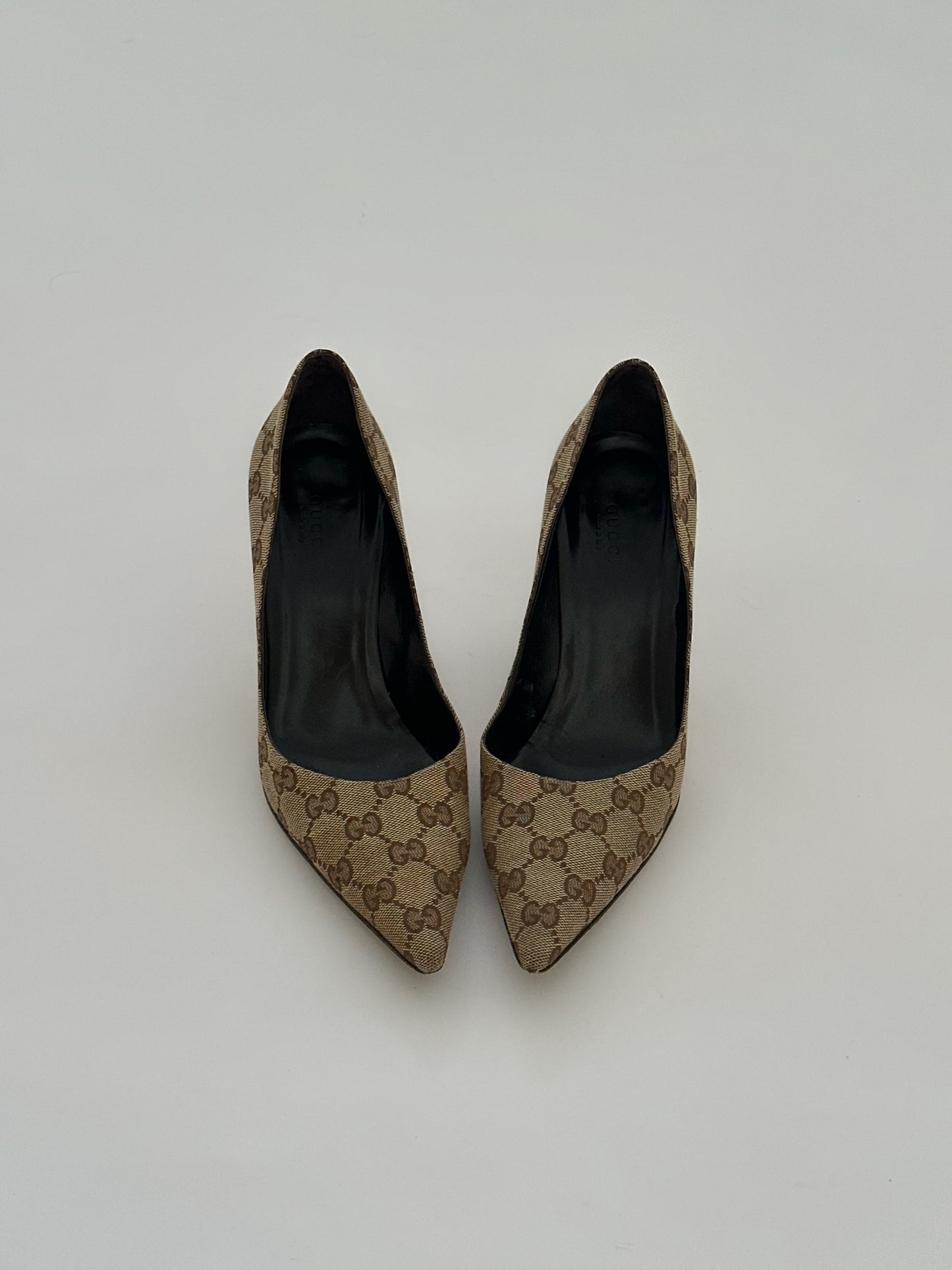 Gucci Bamboo Monogram Pumps (39,5)