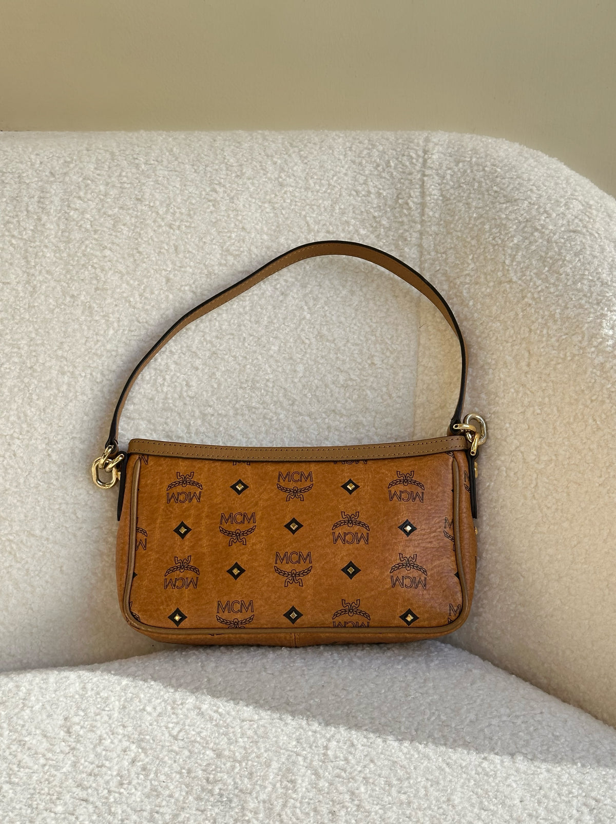 MCM Leather Pochette