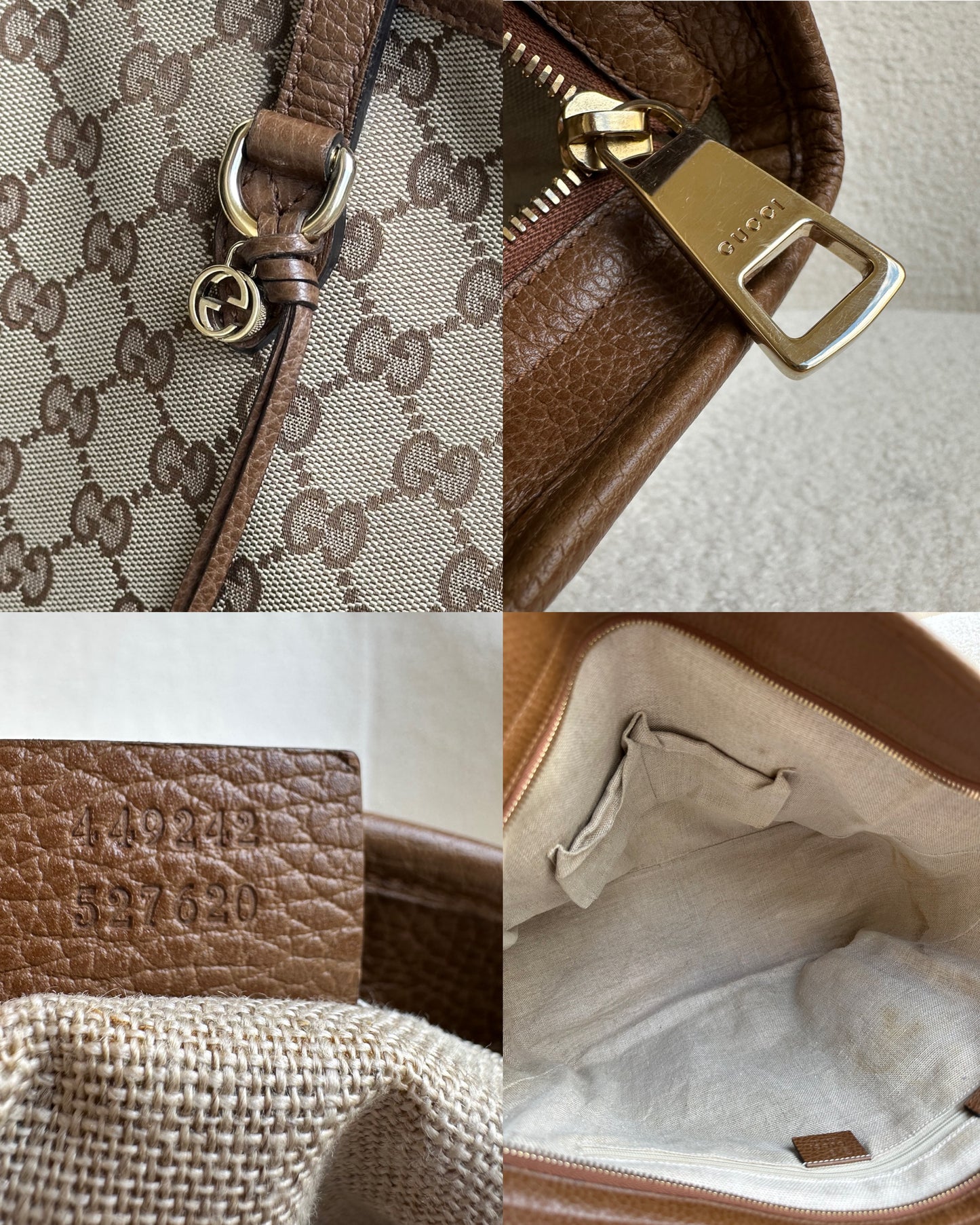 Gucci Monogram Shoulder Bag