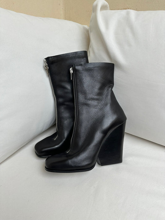 Celine Leather Boots (38)