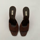 Prada Leather Mules (40)