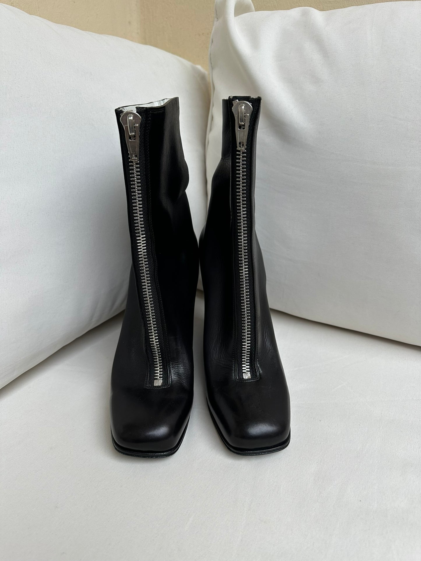 Celine Leather Boots (38)