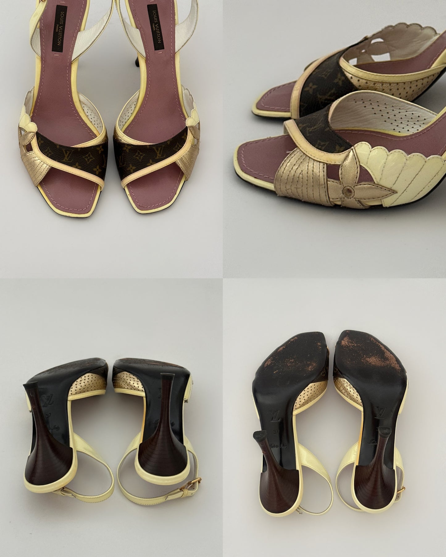 Louis Vuitton Monogram Heels (37)