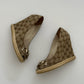 Gucci Monogram Horsebit Wedges (38)