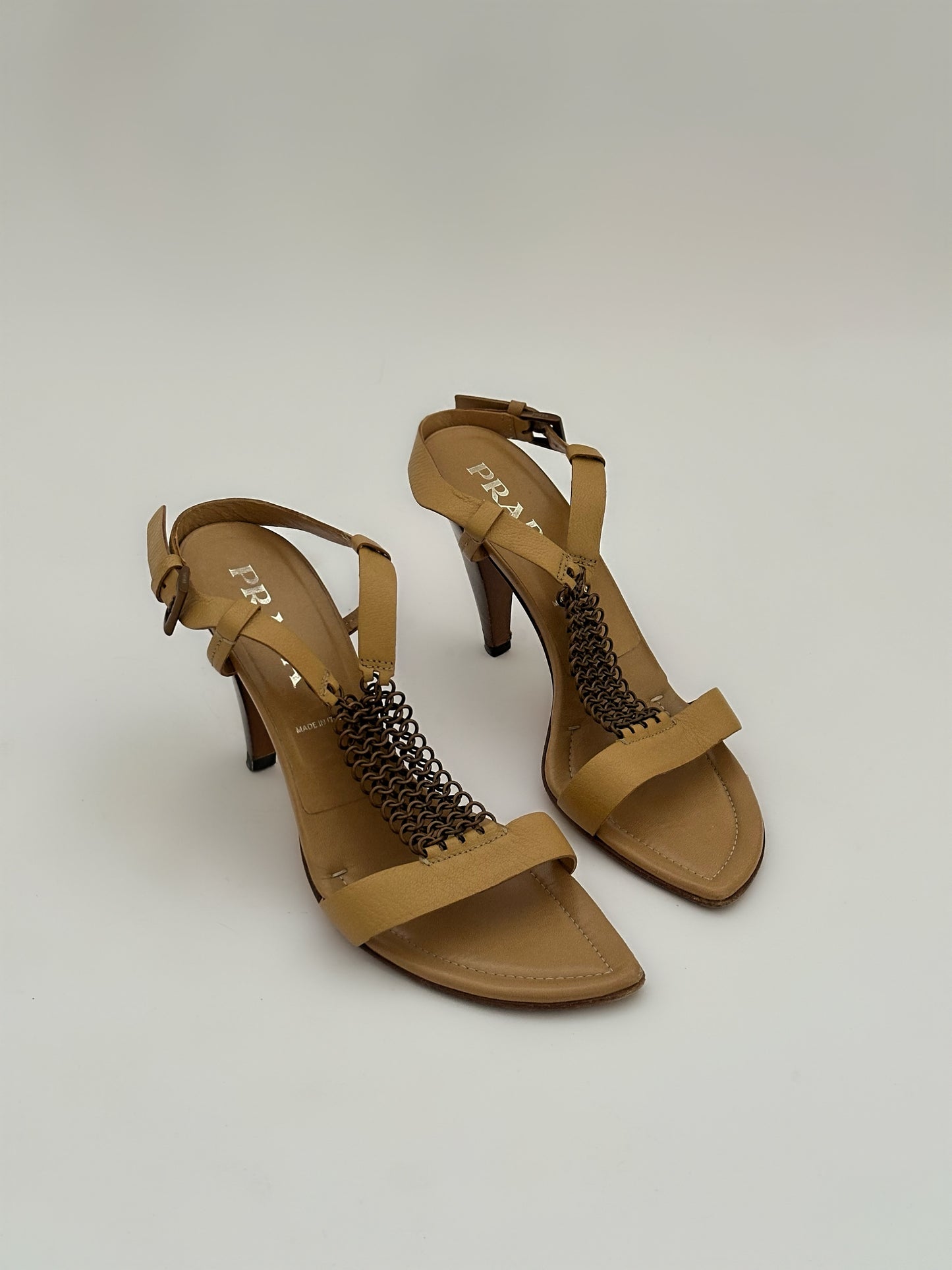Prada Chain High Heels (40)