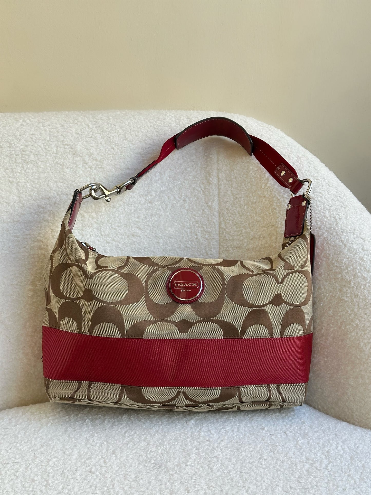 Coach Monogram Hobo Bag