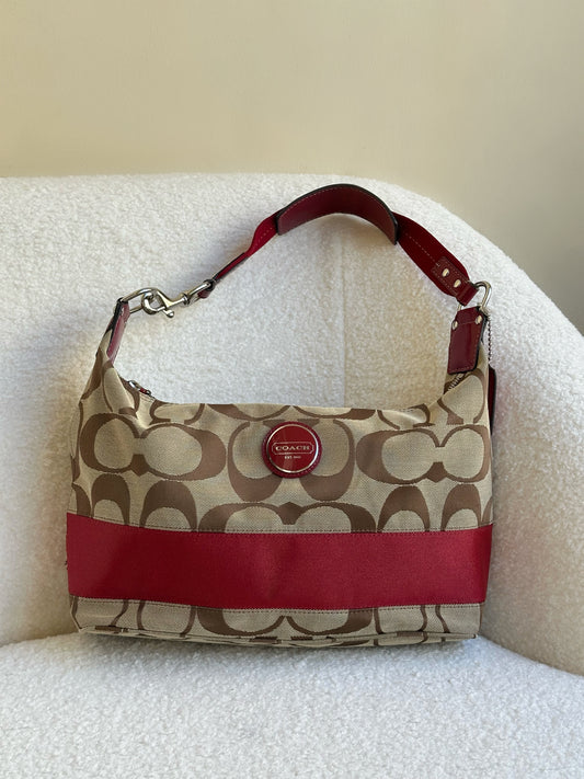 Coach Monogram Hobo Bag