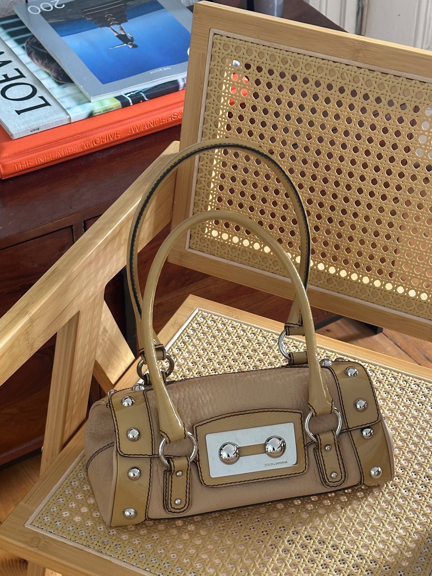 Dolce&Gabbana Studded Leather Bag
