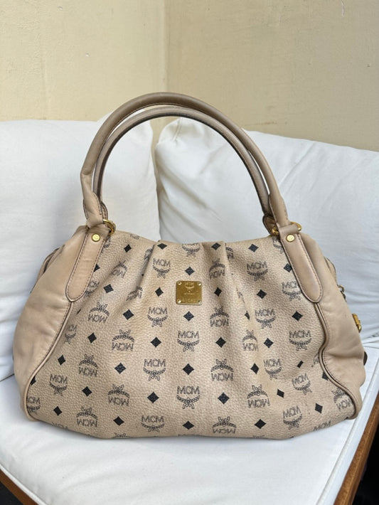 MCM Leather Shoulder Bag