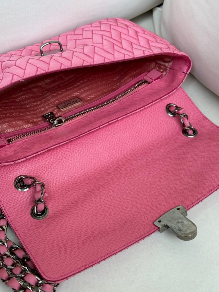 Prada Tessuto Chain Bag