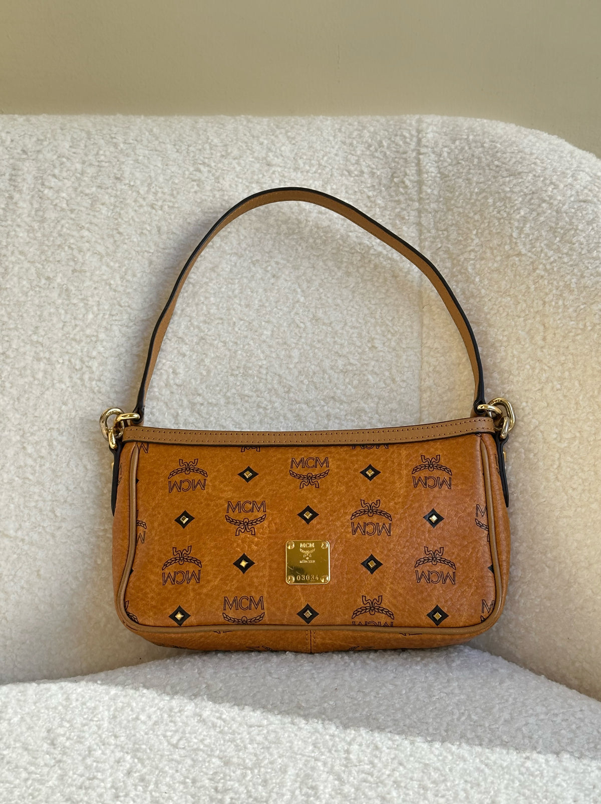 MCM Leather Pochette