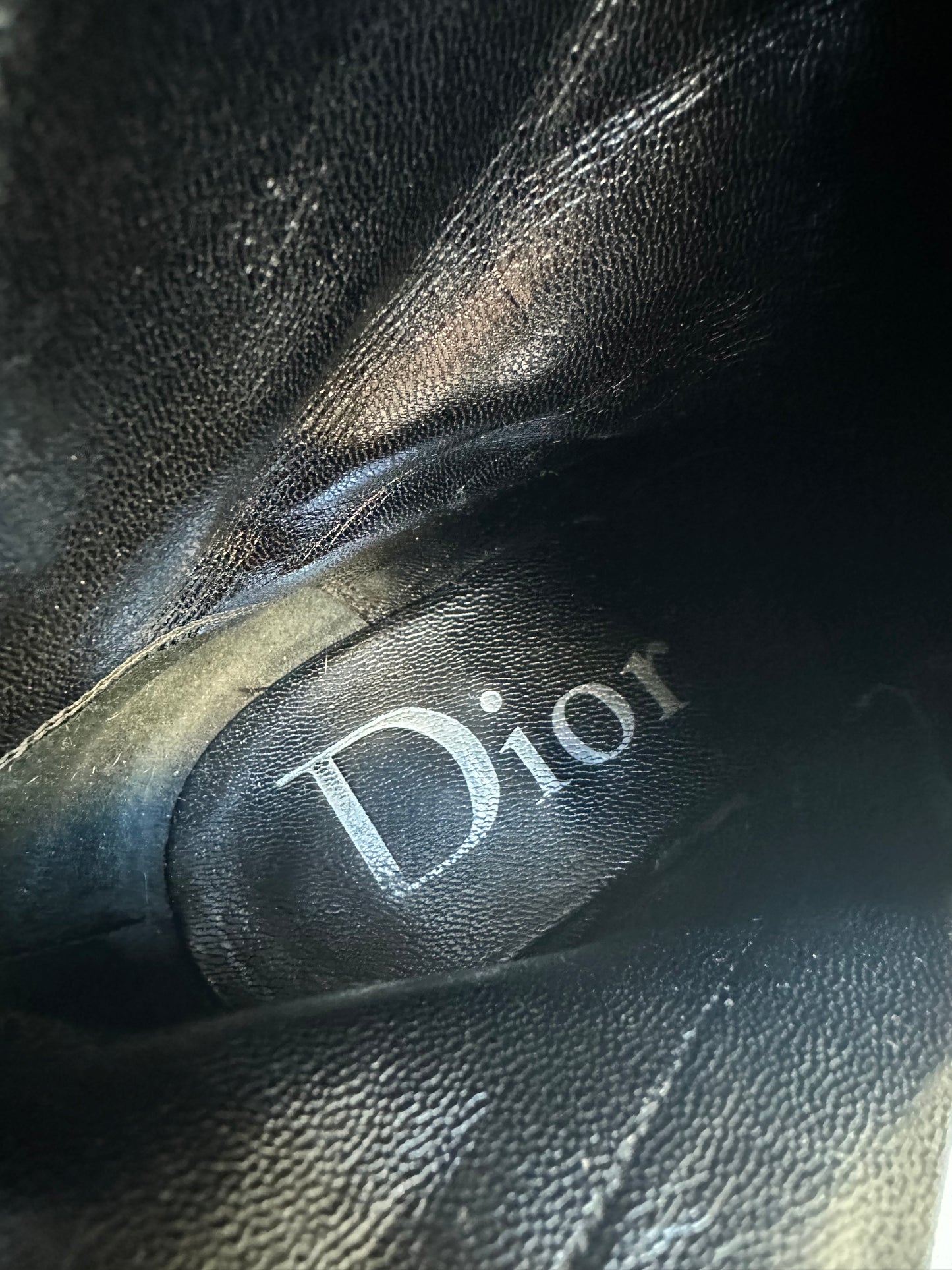 Dior Key&Lock Leather Boots (38/39)