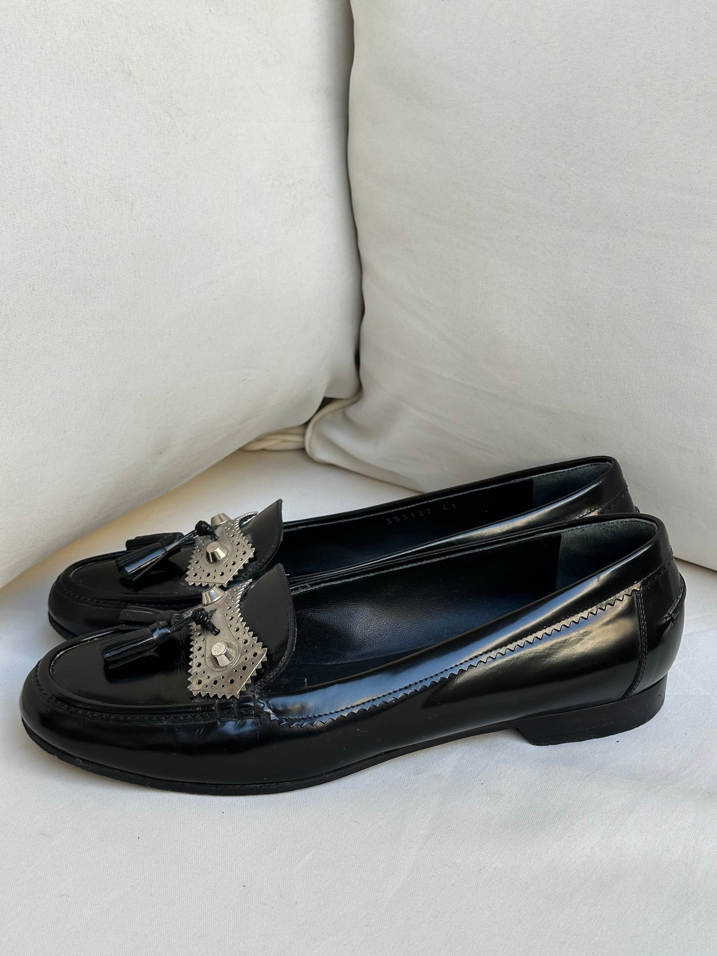 Balenciaga Leather Loafer (40/41)