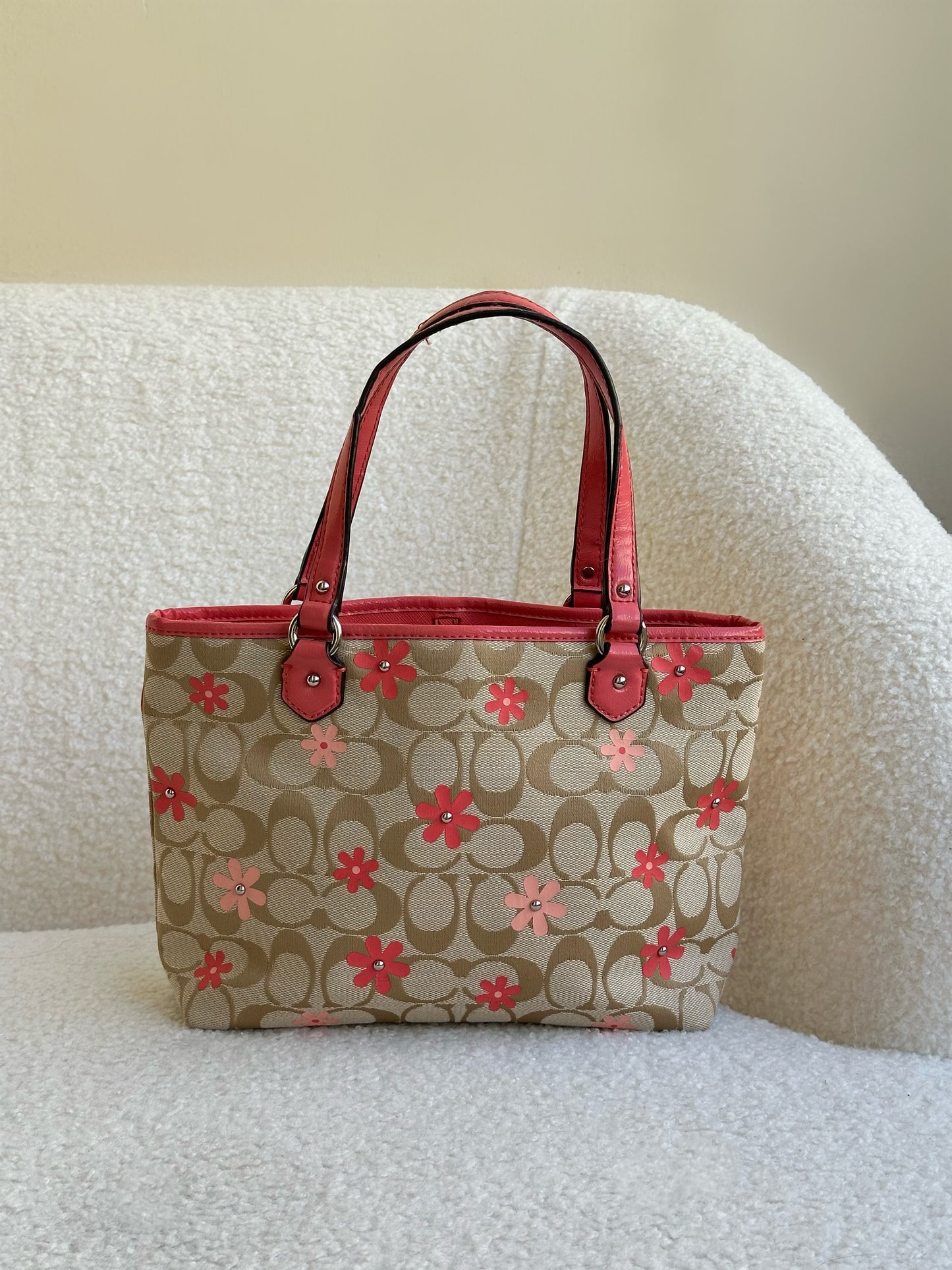 Coach Flower Monogram Bag