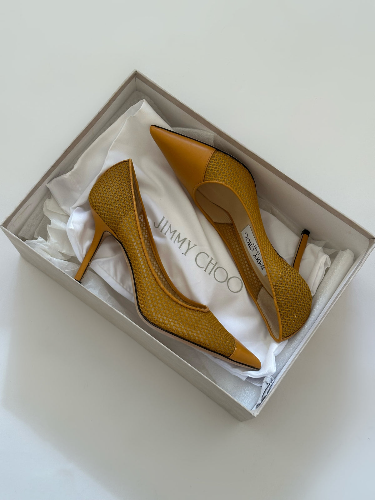 Jimmy Choo Mesh Pumps (36)