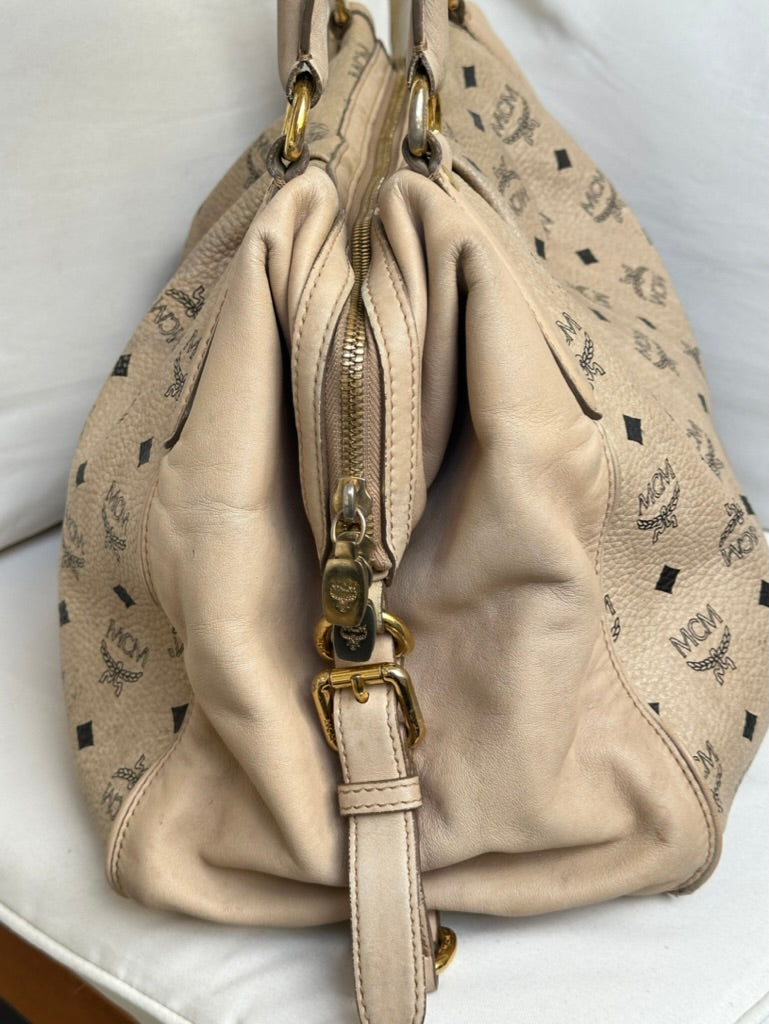 MCM Leather Shoulder Bag