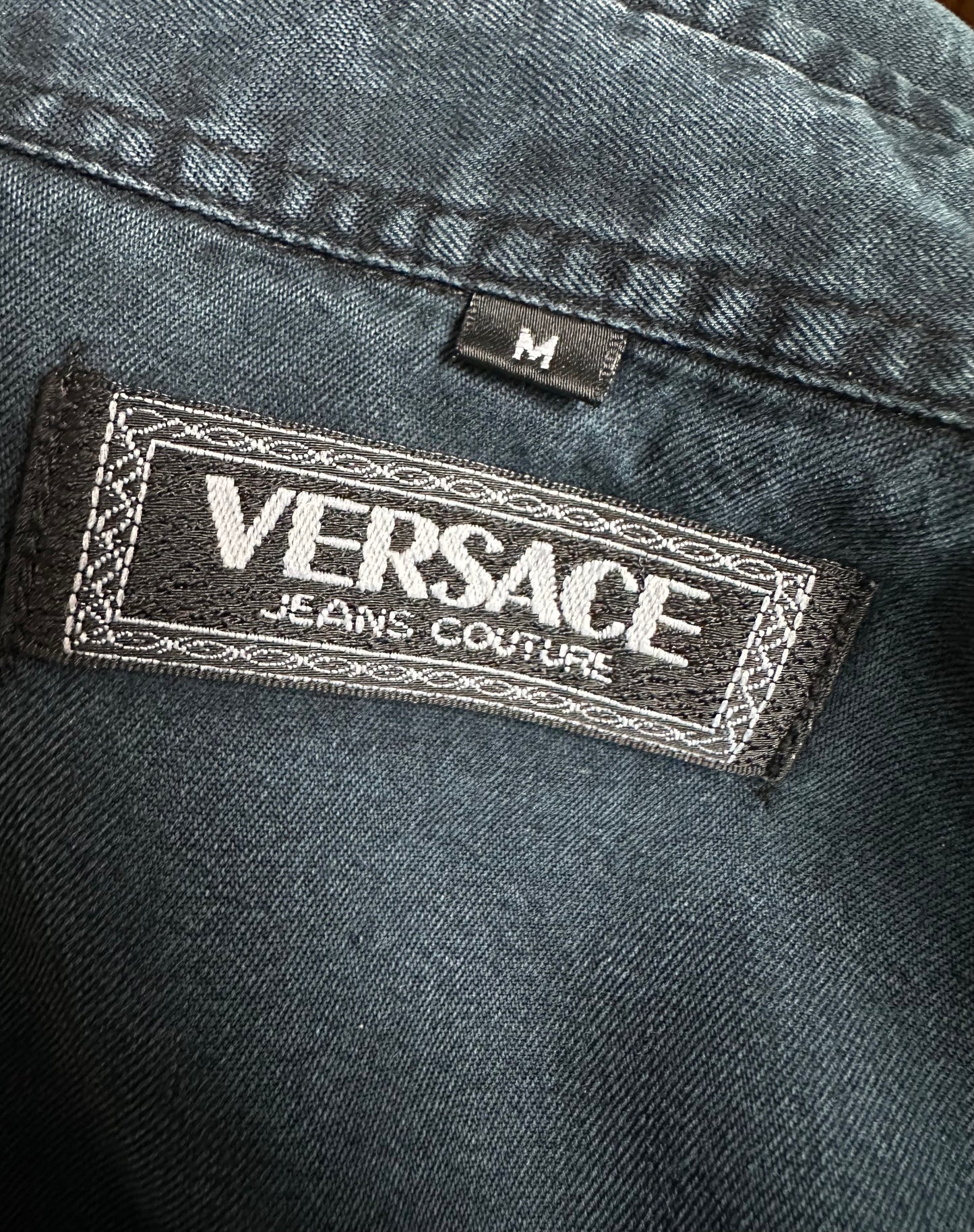 Versace Vintage Denim Shirt