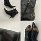 Dior Dice Gambler Leather Ankle Boots (39)