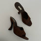 Prada Leather Mules (40)