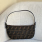 Fendi Zucca Half Moon Pochette
