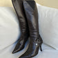 Celine Leather Boots (38)