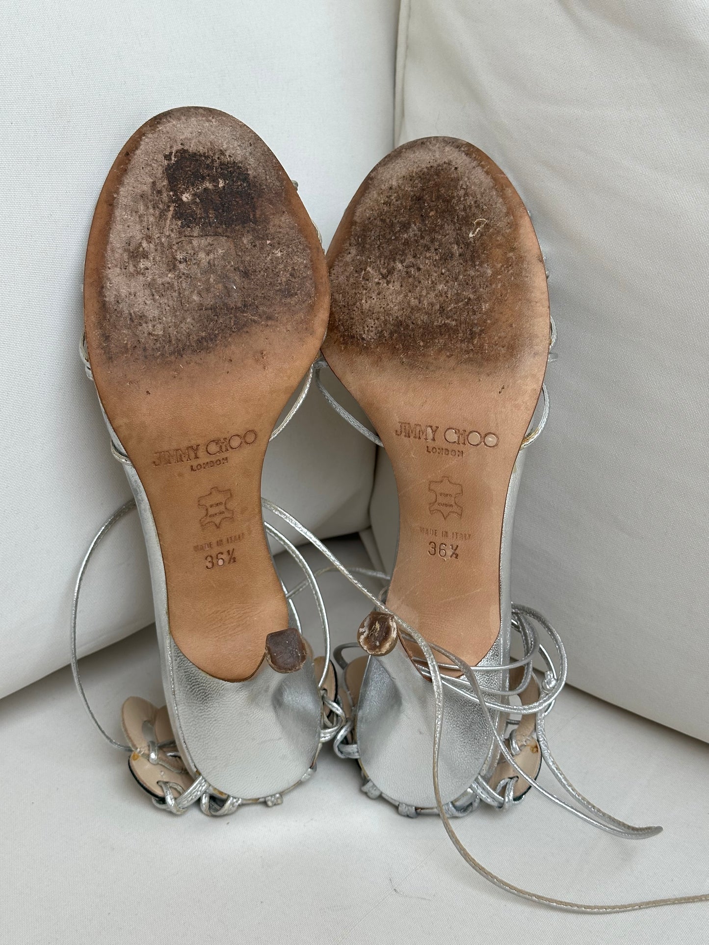 Jimmy Choo Metallic Heels (36,5)