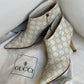 Gucci Monogram Ankle Boots (39)