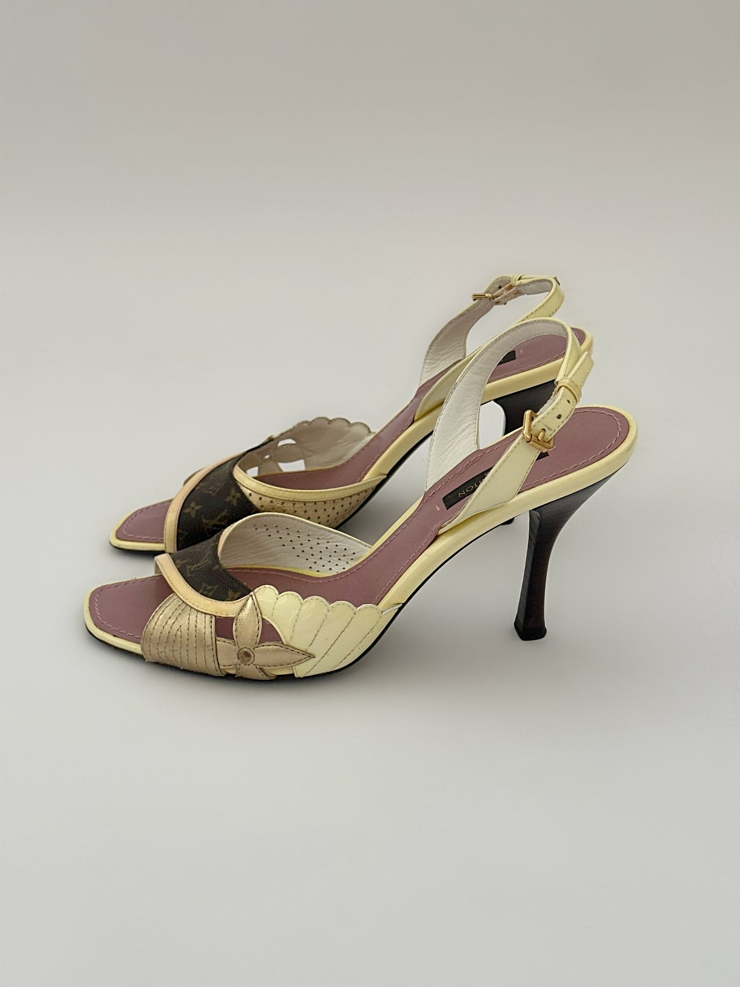 Louis Vuitton Monogram Heels (37)