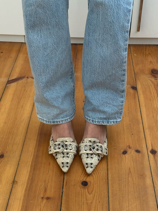 Prada Buckle Kitten Heels (37)