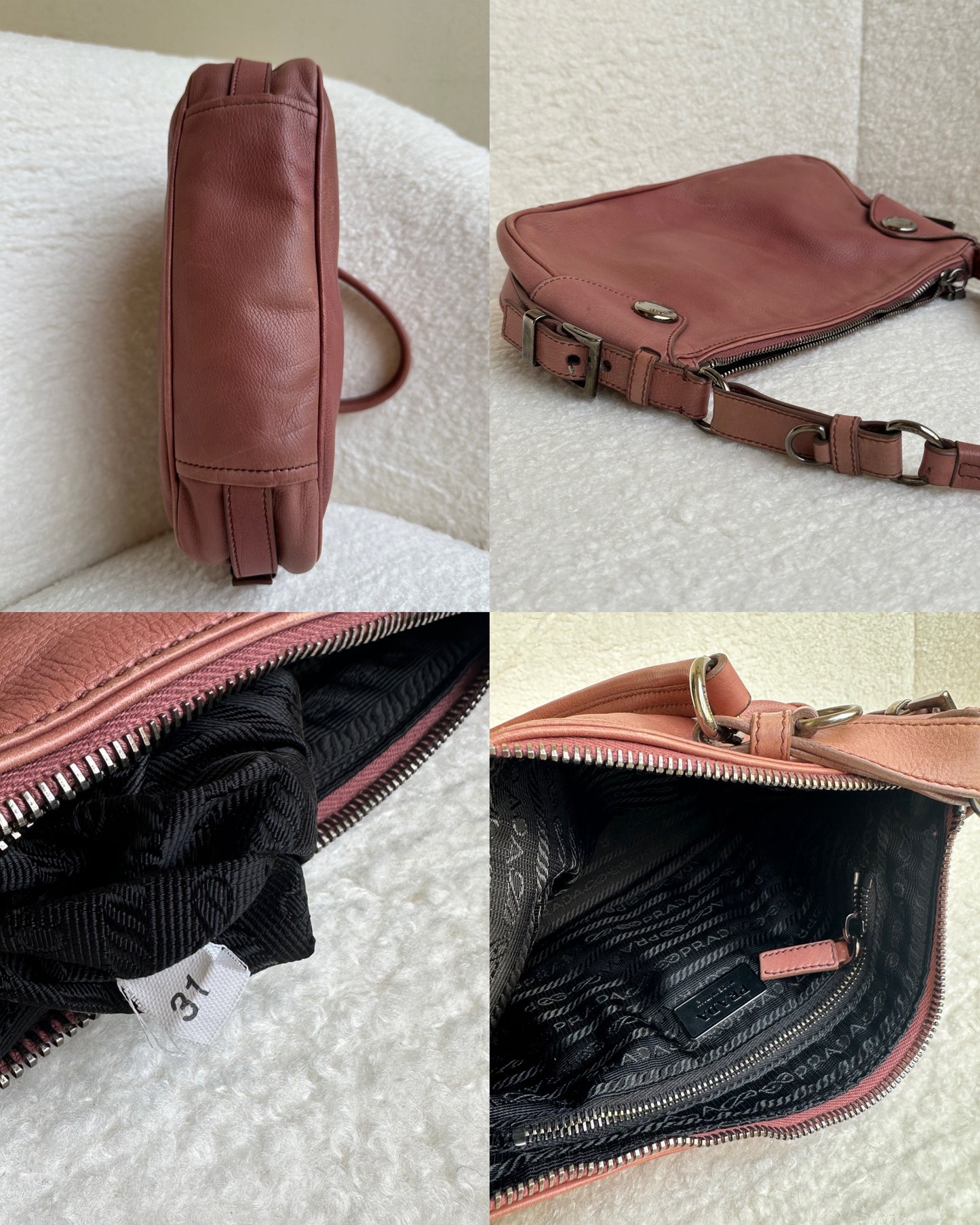 Prada Leather Pochette