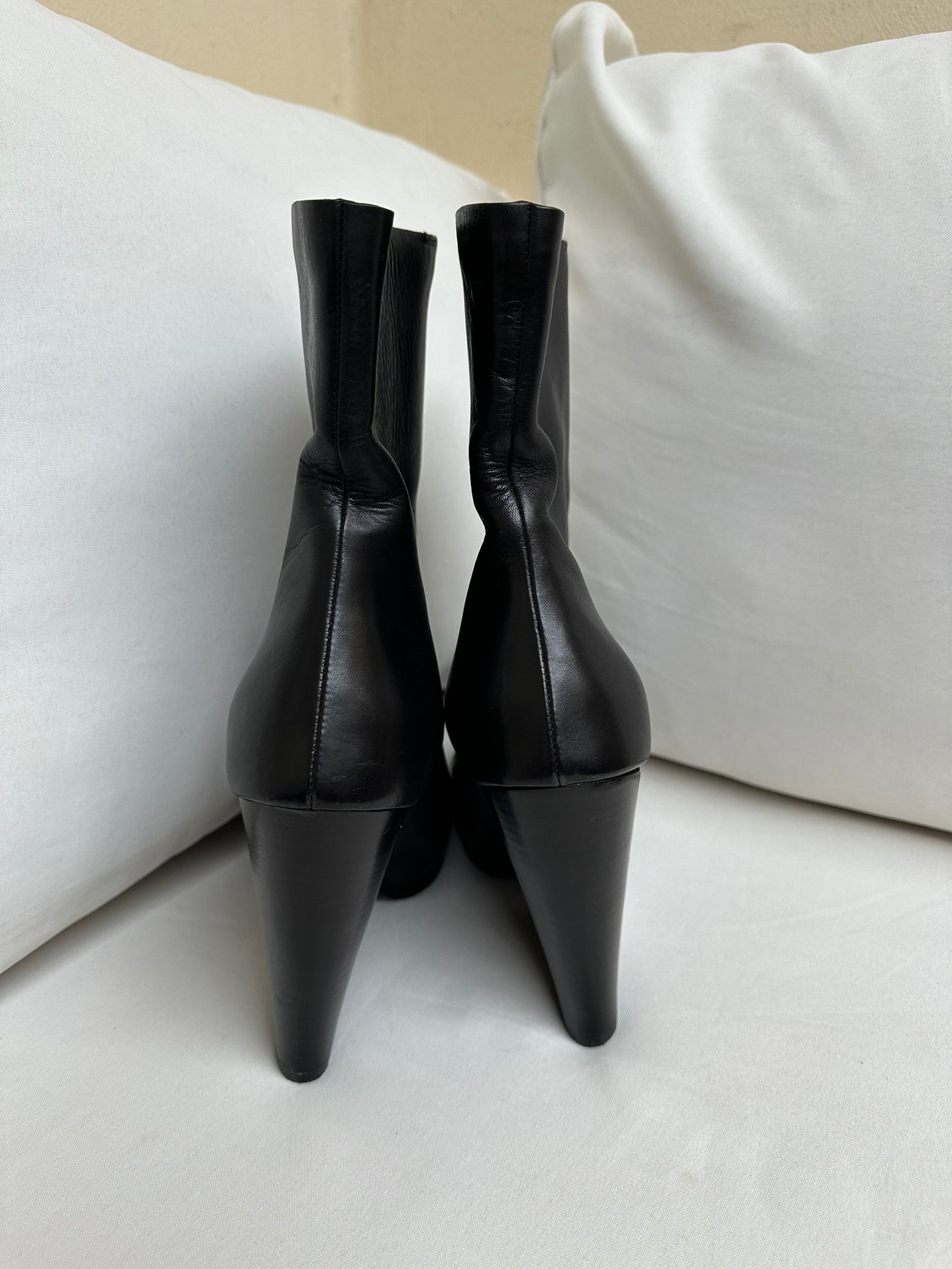 Celine Leather Boots (38)