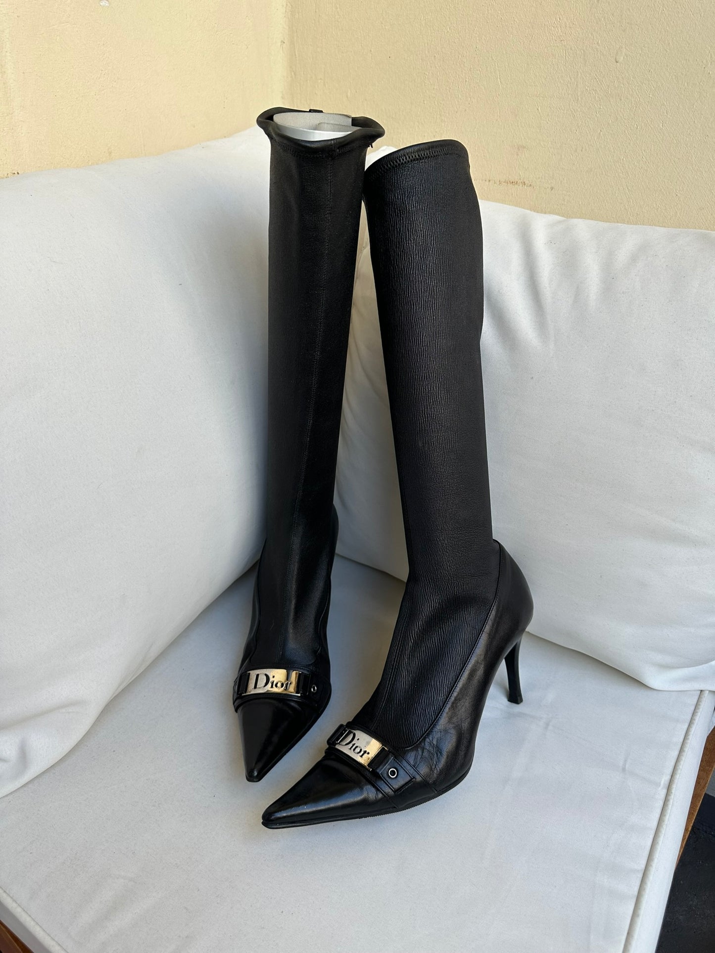 Christian Dior Vintage Leather Boots (38)