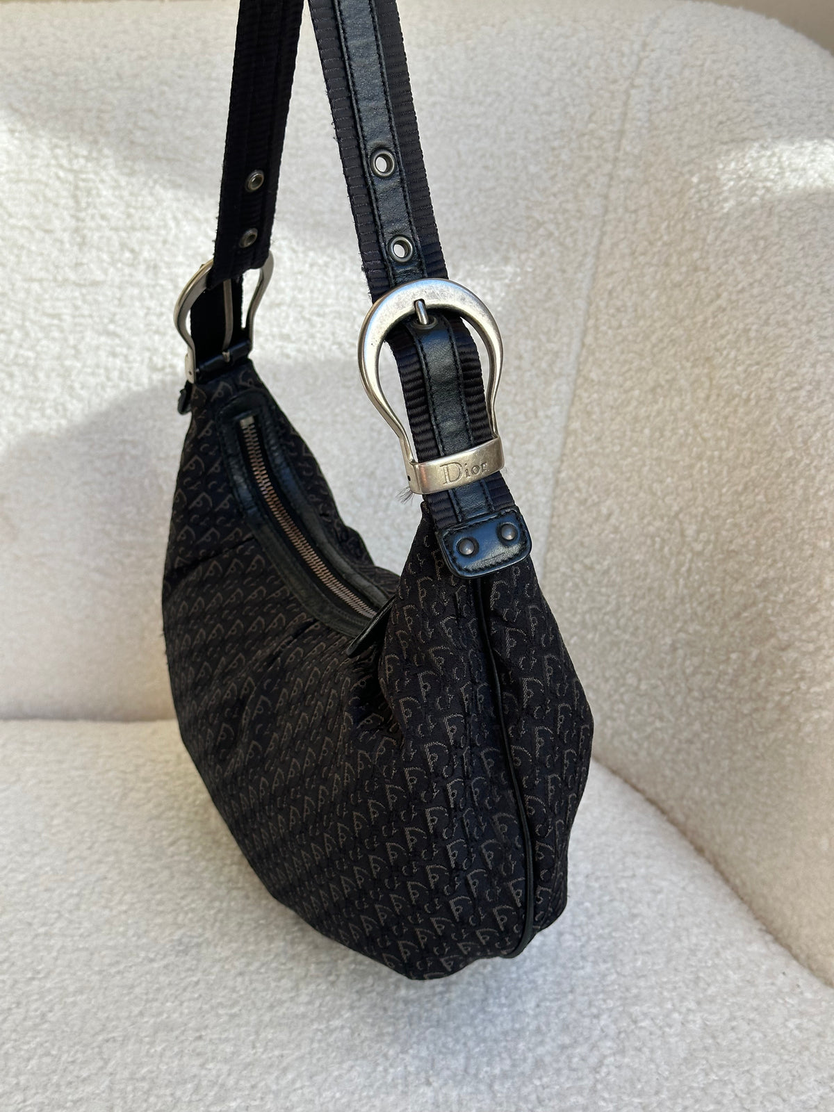 Christian Dior Monogram Hobo Bag