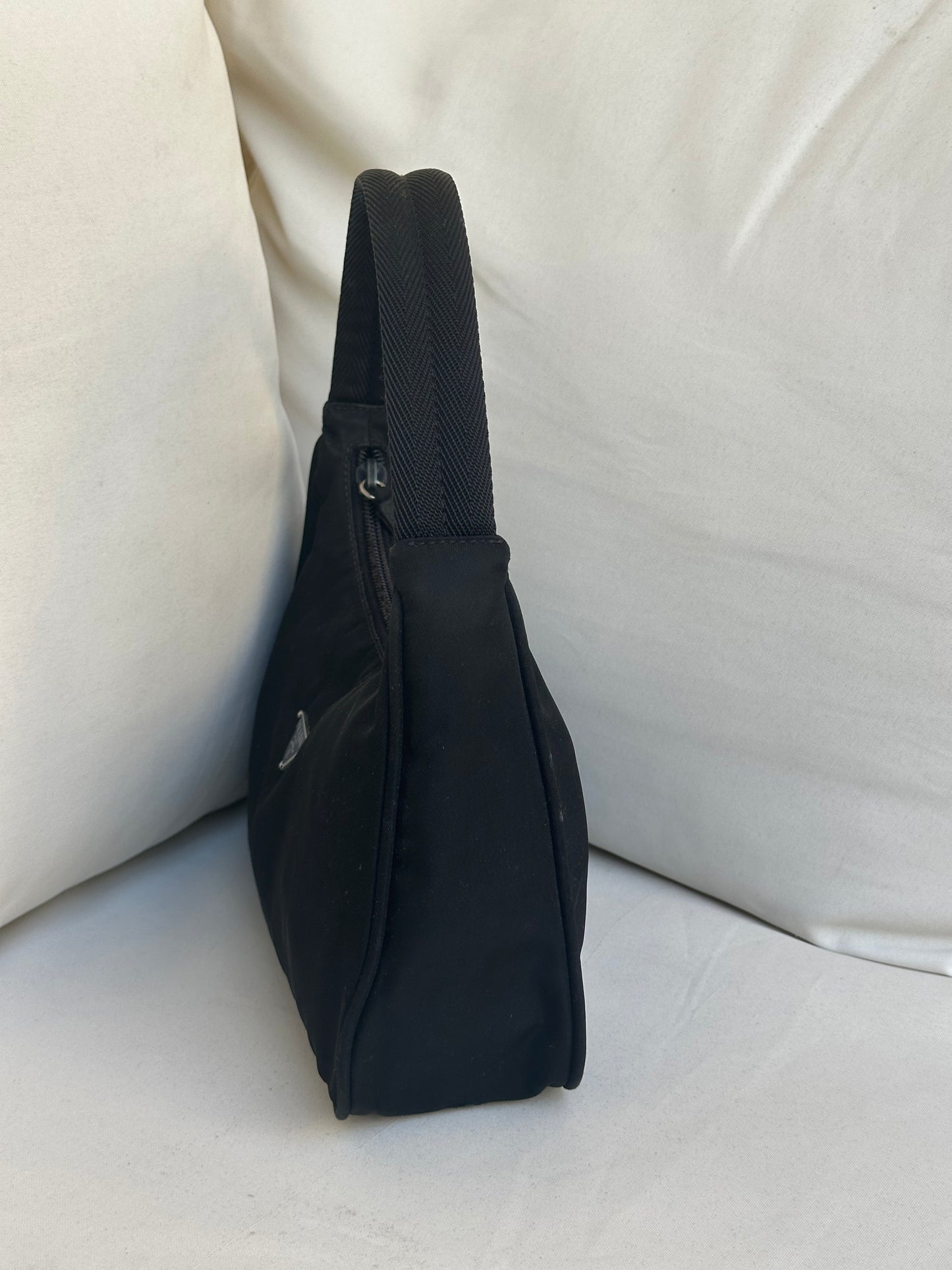 Prada Tessuto Hobo Nylon Bag